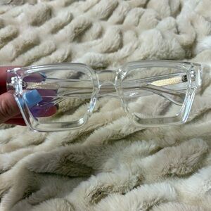 Clear Square Women Sunglasses